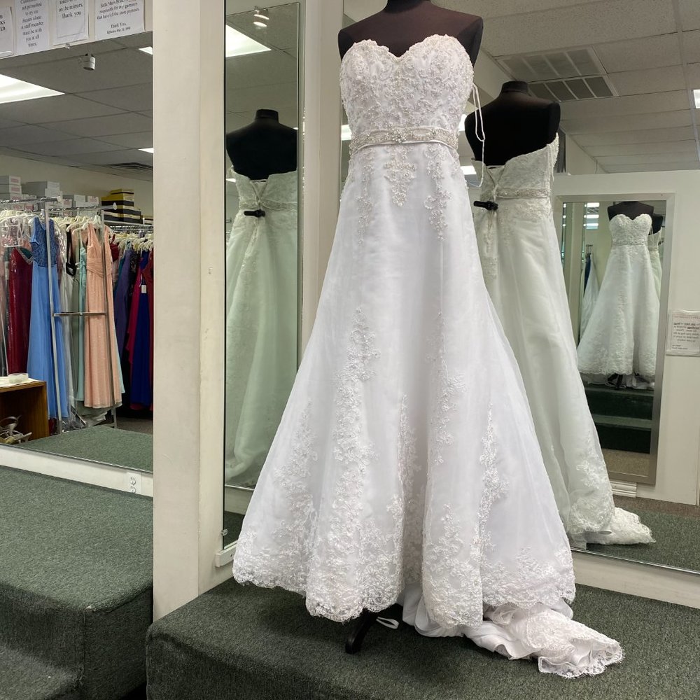 Kenneth Winston 14852 White Wedding Gown